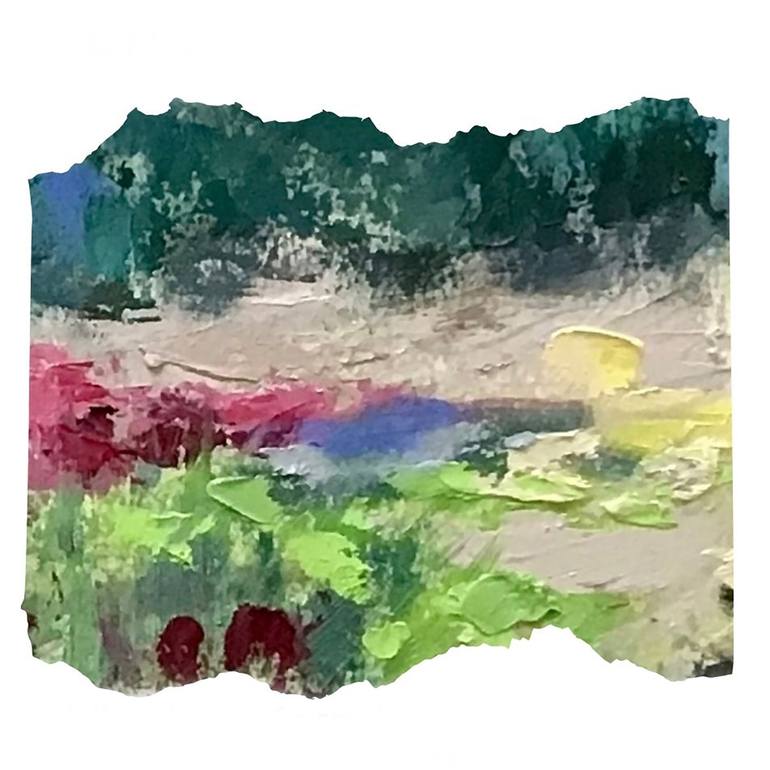 Original Contemporary Landscape Painting by Elizabeth Garat