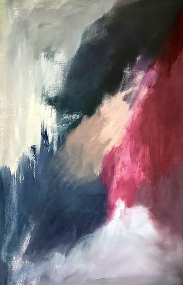 Original Abstract Painting by ELIZABETH GARAT