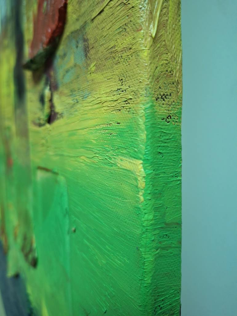 Original Abstract Expressionism Abstract Painting by Zrincassoart Zrinka Ocelić