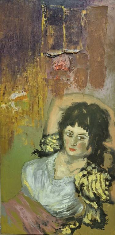 Original Abstract Expressionism Portrait Paintings by ZrincassoArt Zrinka Ocelić