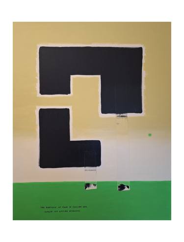 Original Cubism Abstract Painting by Zrincassoart Zrinka Ocelić