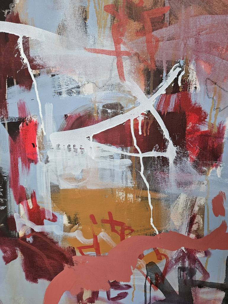 Original Abstract Expressionism Abstract Painting by Richard Ketley