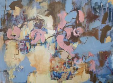 Original Abstract Expressionism Abstract Paintings by Richard Ketley