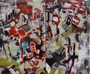 Original Abstract Paintings by Richard Ketley