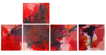 Original Abstract Expressionism Abstract Paintings by Richard Ketley