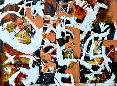 Original Abstract Expressionism Abstract Paintings by Richard Ketley