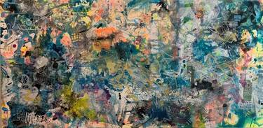 Original Abstract Expressionism Abstract Paintings by Warren Moses