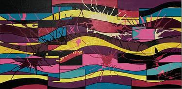 Original Expressionism Abstract Painting by Warren Moses