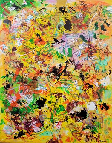 Original Abstract Paintings by Warren Moses