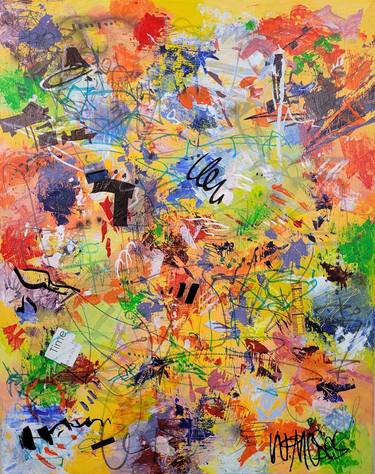 Original Abstract Paintings by Warren Moses