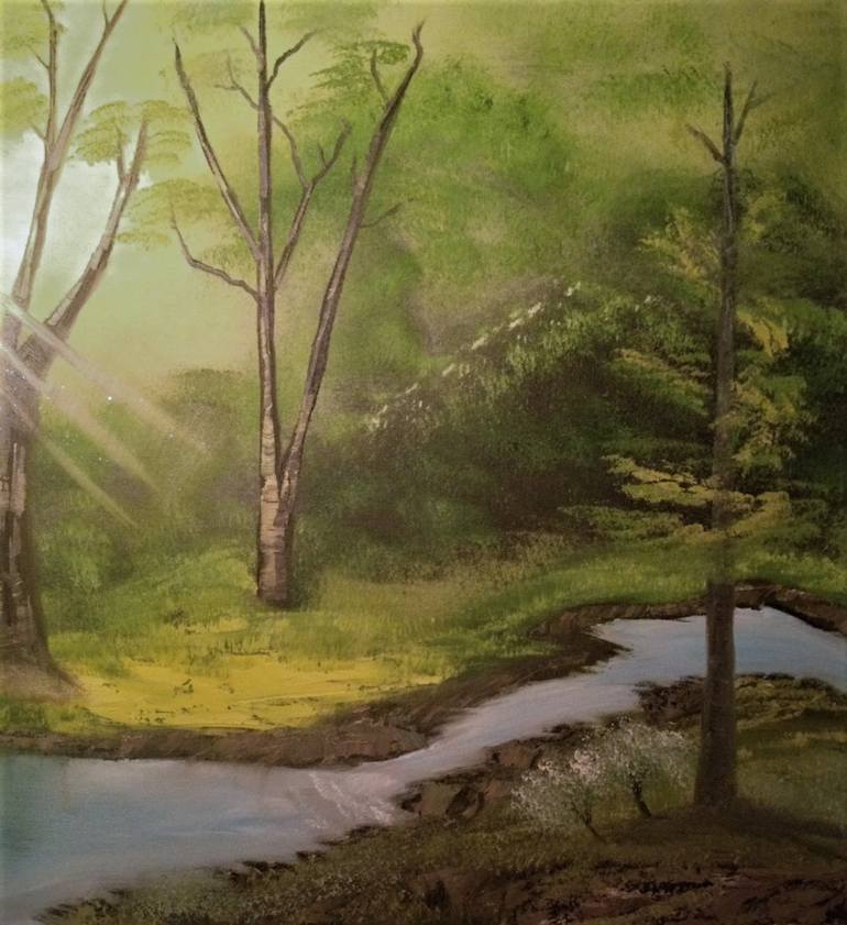 Original Other Nature Painting by Melpomeni Georgeadis