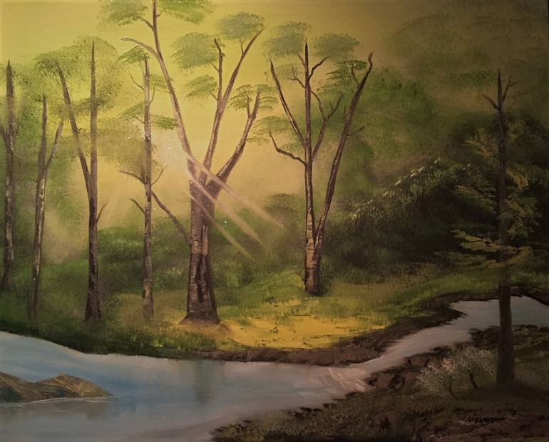 Original Other Nature Painting by Melpomeni Georgeadis