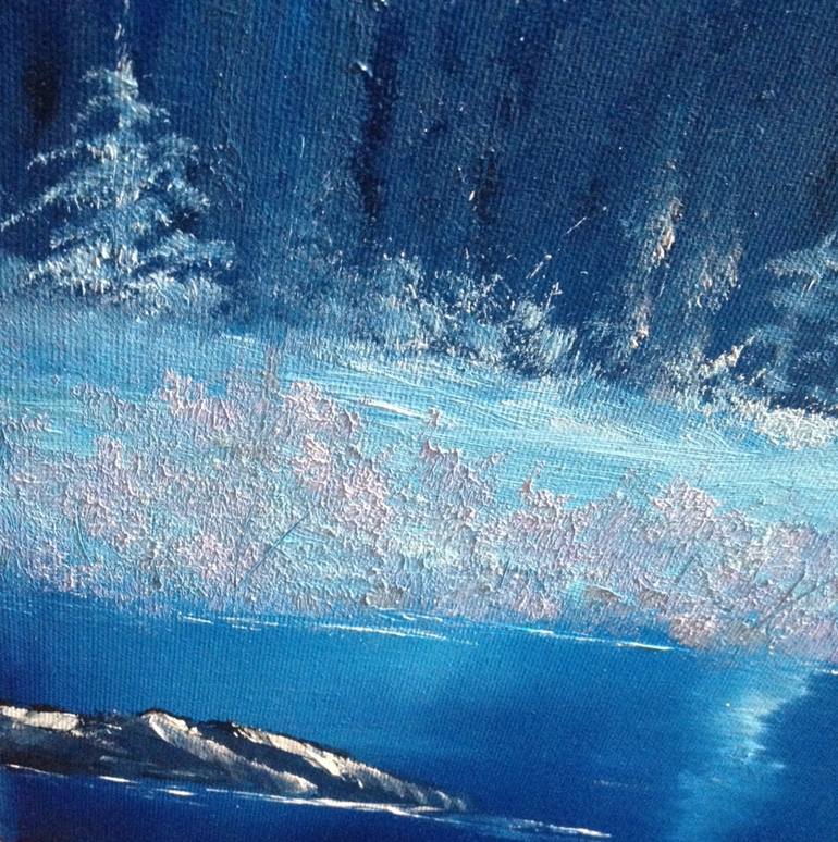 Original Fine Art Nature Painting by Melpomeni Georgeadis