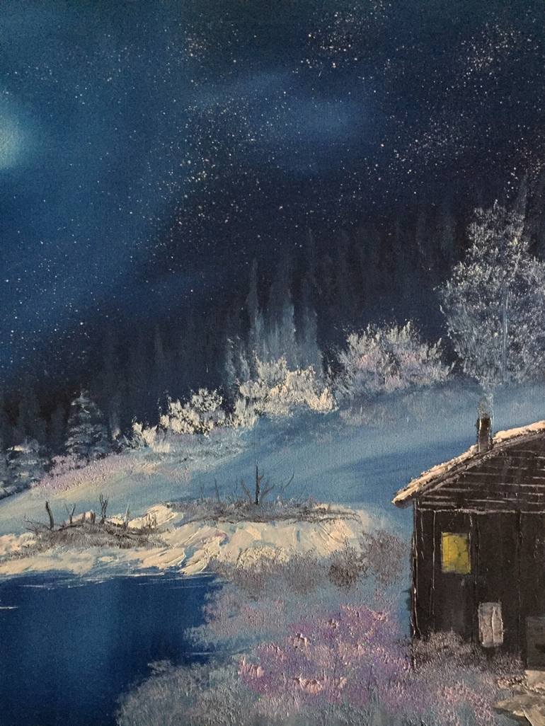 Original Fine Art Nature Painting by Melpomeni Georgeadis