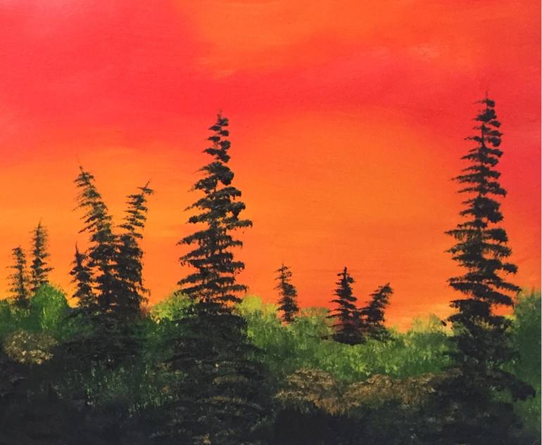 Original Other Nature Painting by Melpomeni Georgeadis
