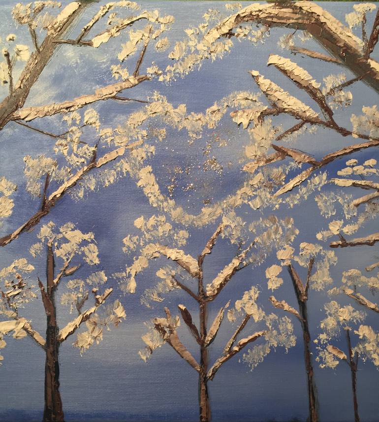 Original Documentary Nature Painting by Melpomeni Georgeadis