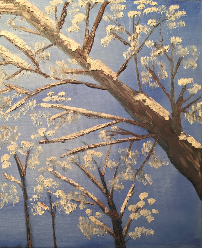 Original Documentary Nature Painting by Melpomeni Georgeadis