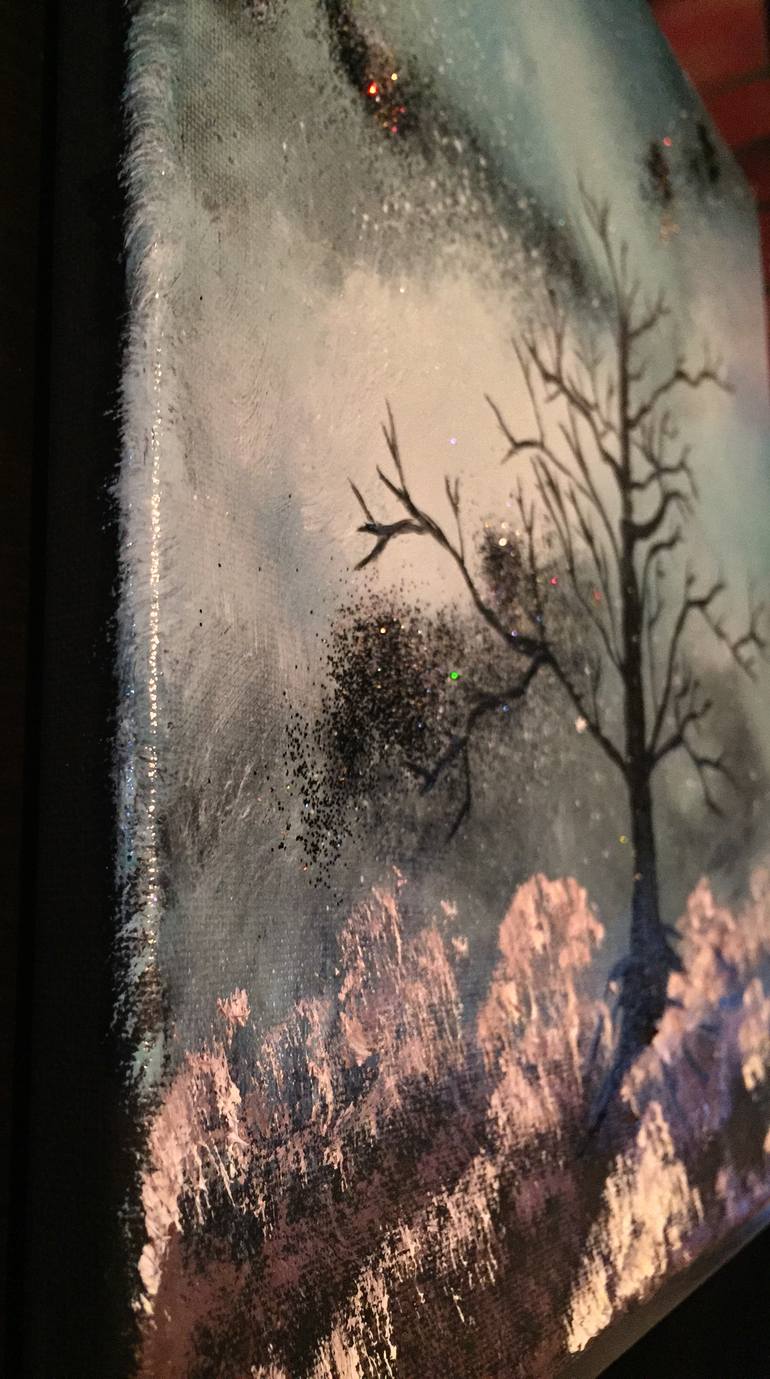 Original Surrealism Fantasy Painting by Melpomeni Georgeadis