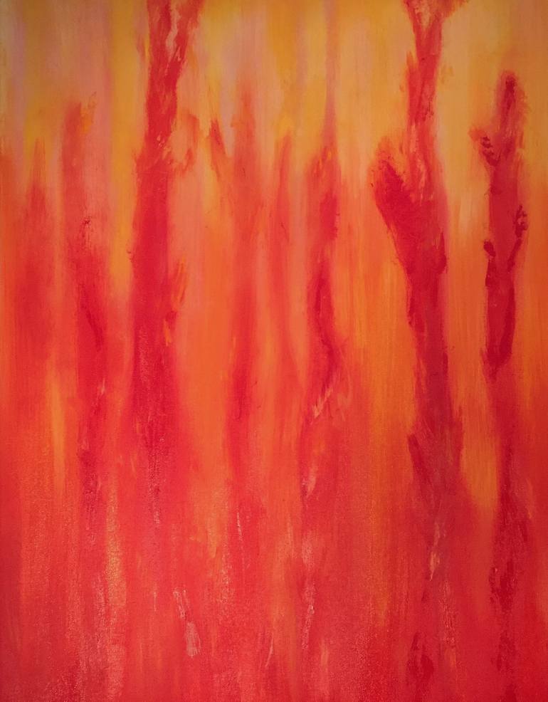 Original Other Abstract Painting by Melpomeni Georgeadis