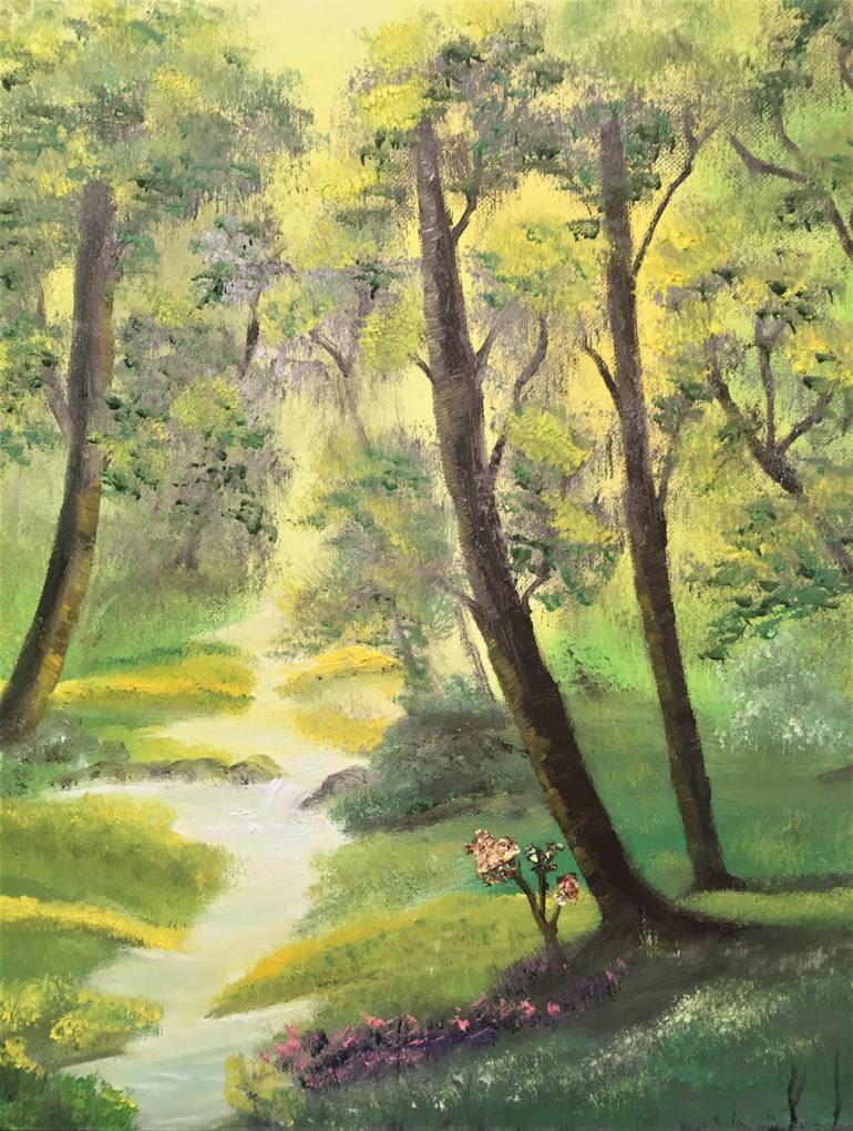 Original Other Nature Painting by Melpomeni Georgeadis