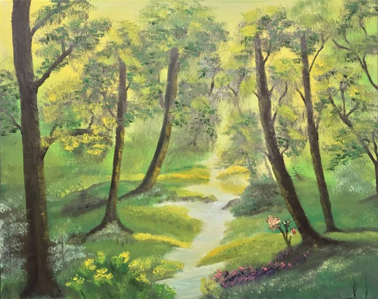 Original Other Nature Painting by Melpomeni Georgeadis