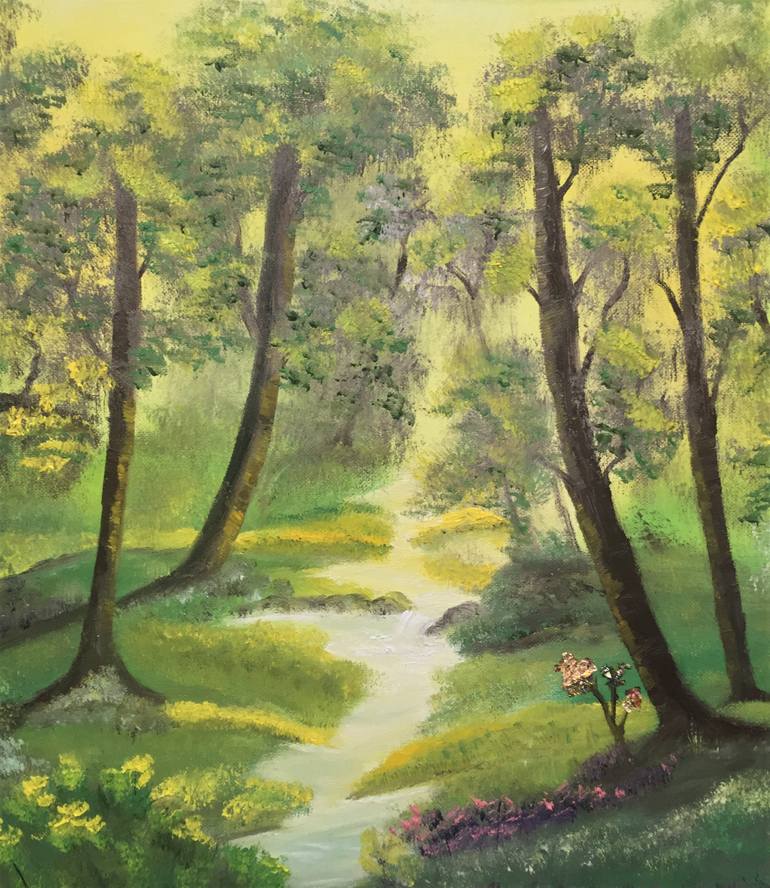 Original Other Nature Painting by Melpomeni Georgeadis