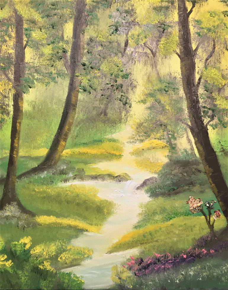 Original Other Nature Painting by Melpomeni Georgeadis