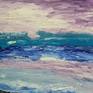 A beautiful, mesmerizing scene of the sea. It gently caresses the rock that's touching it and they live together in harmony.
Gorgeous colors of purple, white and blue twirl within this painting bringing it closer to life in your imagination.
What do you see? What is your mind telling you? Enjoy this to the fullest while watching the Admirable water....