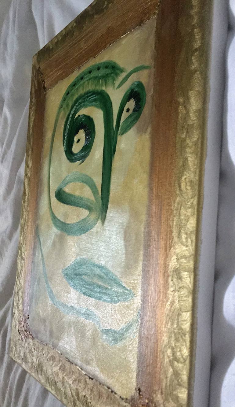 Original Abstract Expressionism Women Painting by Melpomeni Georgeadis