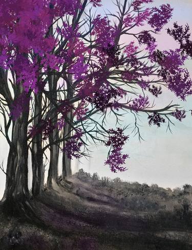 Print of Modern Nature Mixed Media by Melpomeni Georgeadis