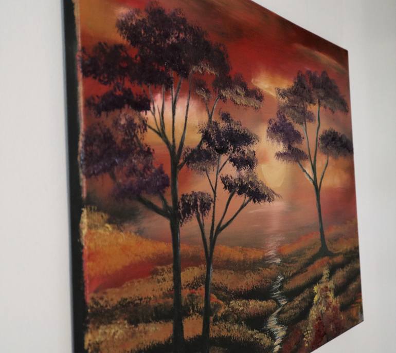 Original Documentary Nature Painting by Melpomeni Georgeadis