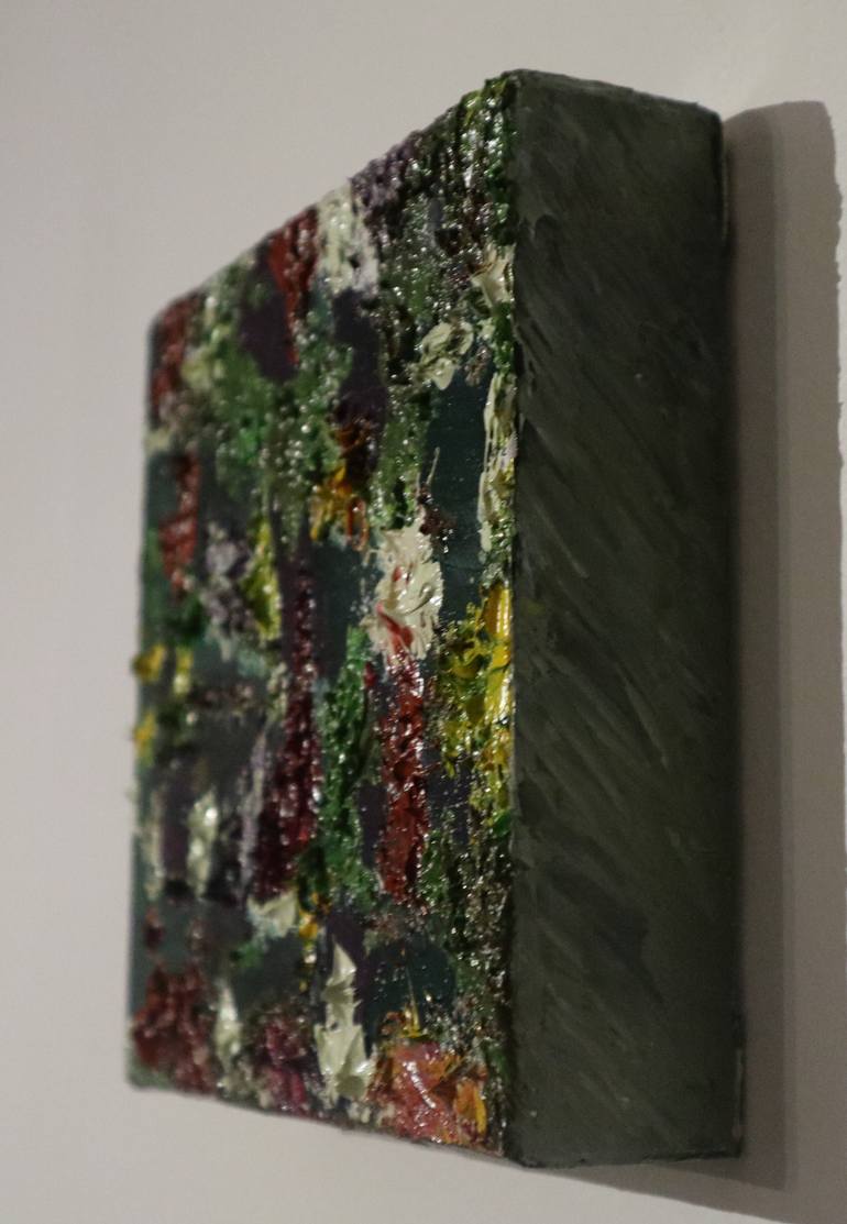 Original Impressionism Abstract Painting by Melpomeni Georgeadis