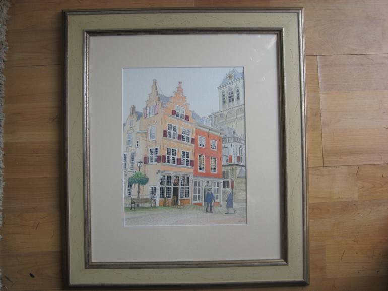 Original Realism Architecture Painting by David Roffey