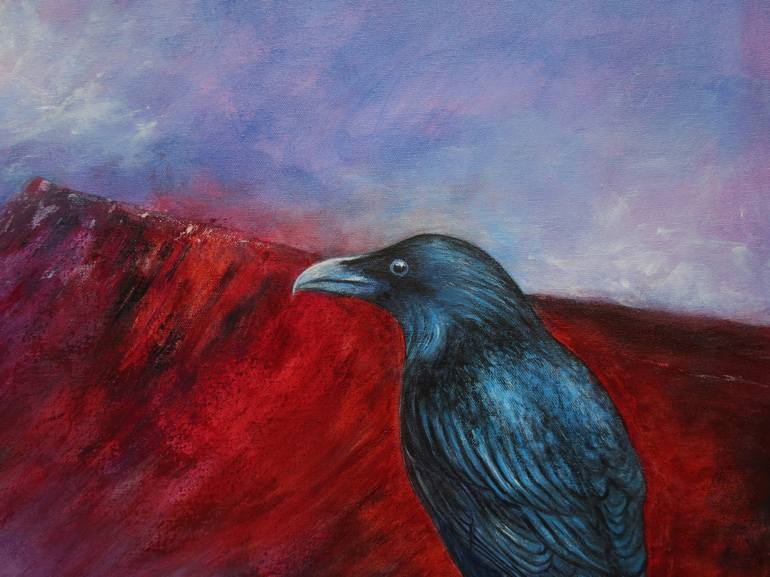 Original Fine Art Animal Painting by Anne Bowen