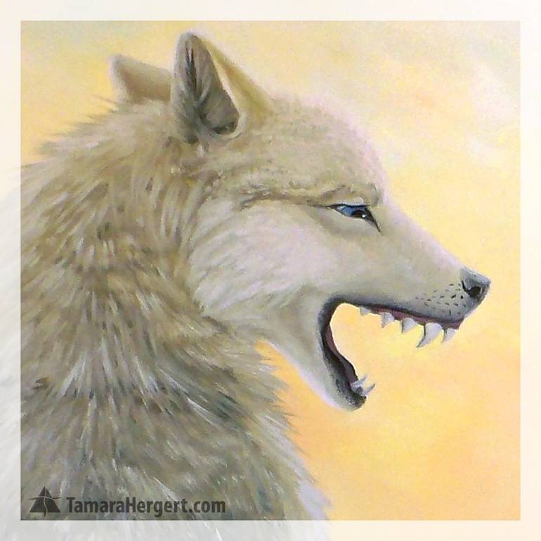 Original Fine Art Animal Painting by Tamara Hergert