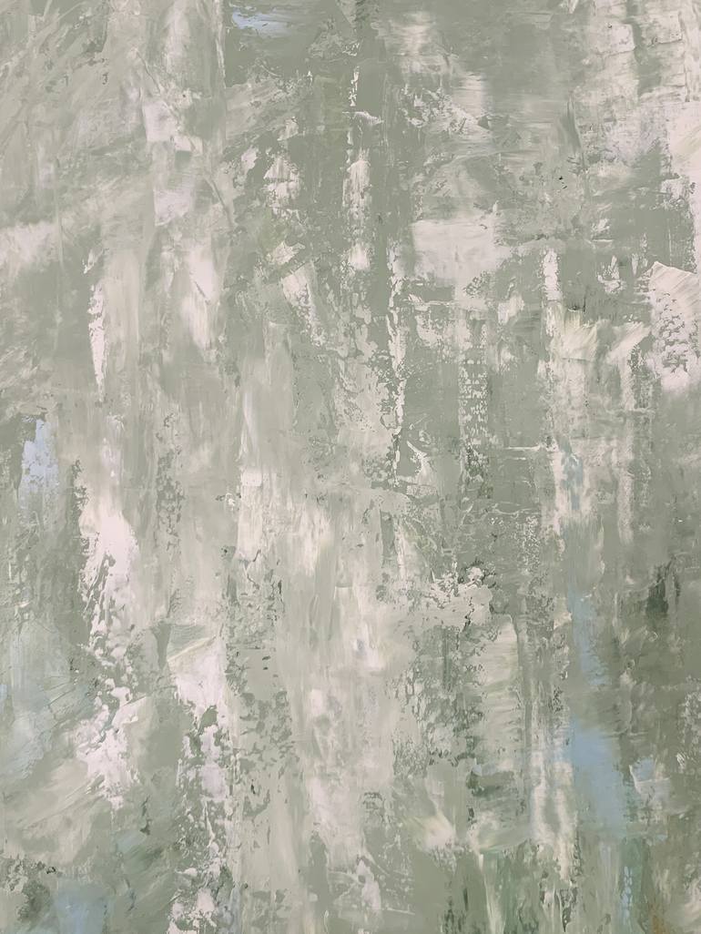 Original Abstract Expressionism Abstract Painting by Lauren Hall