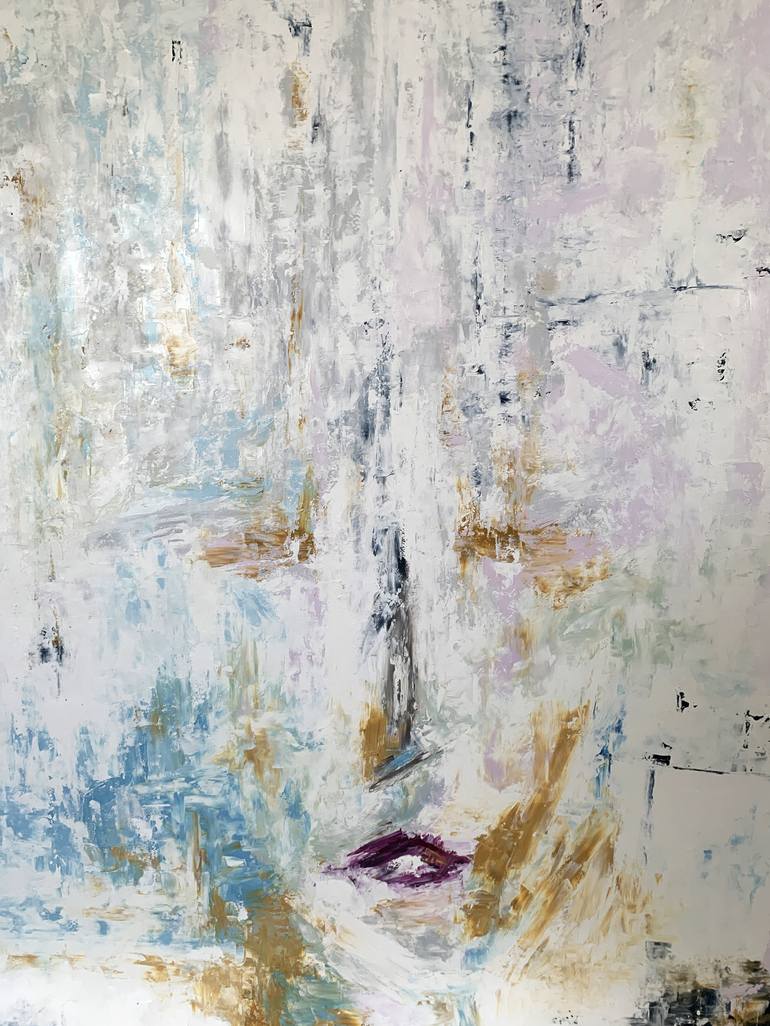 Original Figurative Abstract Painting by lauren hall