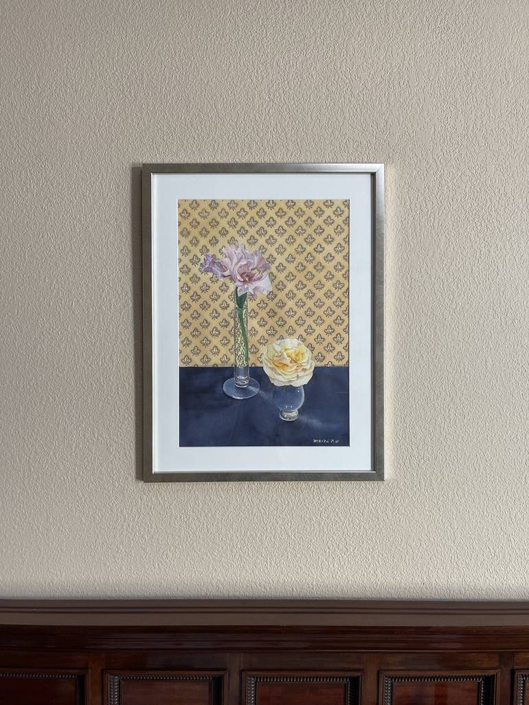 Original Floral Painting by Mami Weber