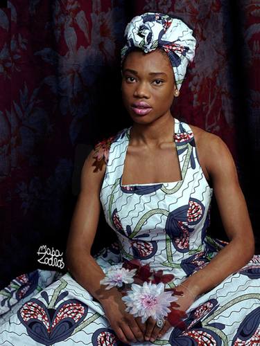 Original Art Deco Portrait Photography by Masa Zodros