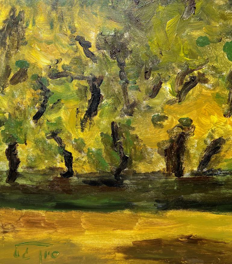 Original Contemporary Landscape Painting by Sivan Gal