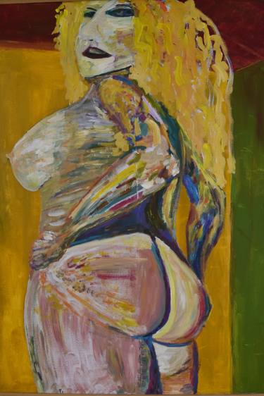Original Impressionism Nude Paintings by Sivan Gal