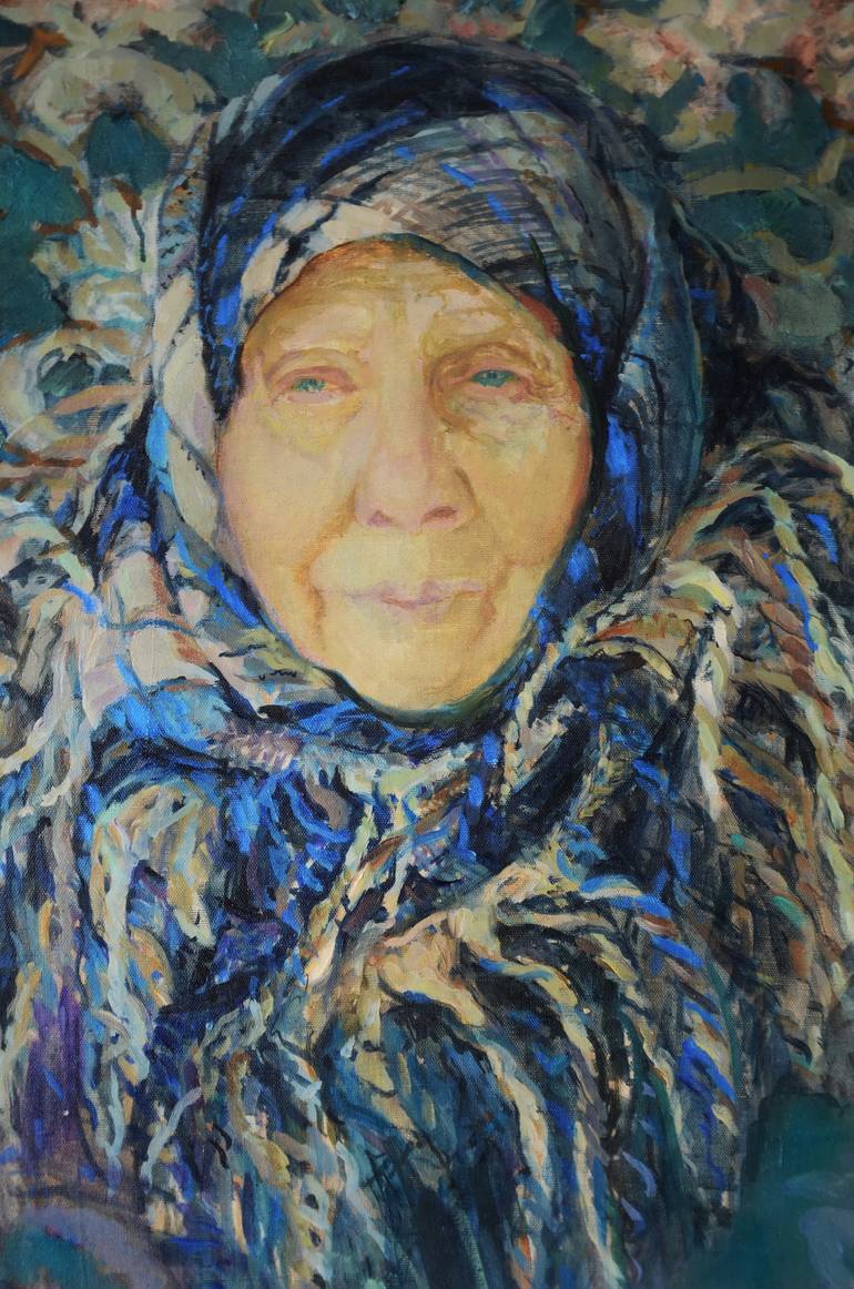 Original Figurative Portrait Painting by Anastasiya Bernie