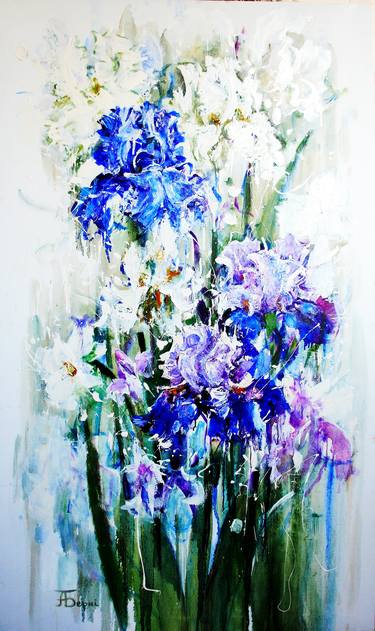 Print of Floral Paintings by Anastasiya Bernie