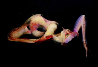 Original Figurative Abstract Paintings by Anastasiya Bernie