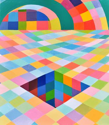 Print of Geometric Paintings by Strahinja Simic