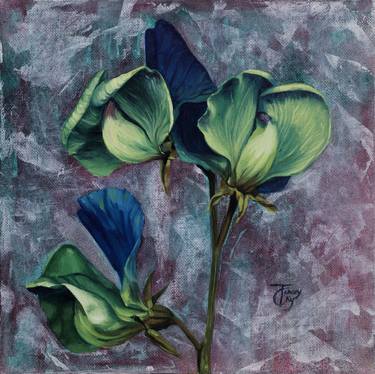Print of Conceptual Floral Paintings by Tracey Cky