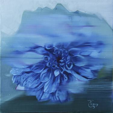 Print of Realism Floral Paintings by Tracey Cky