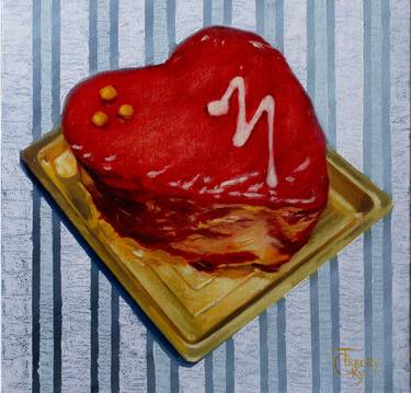 Heart shaped cake/decorative/interiour/gift thumb