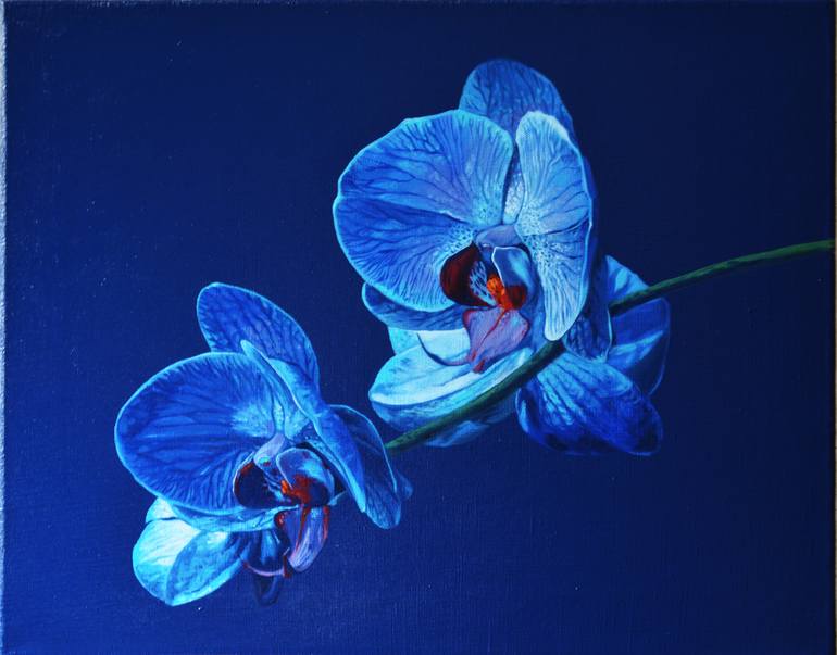 Orchid painting deals