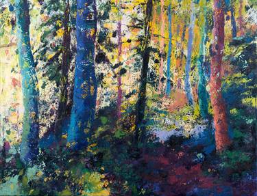 Original Expressionism Nature Paintings by eileen dorsey